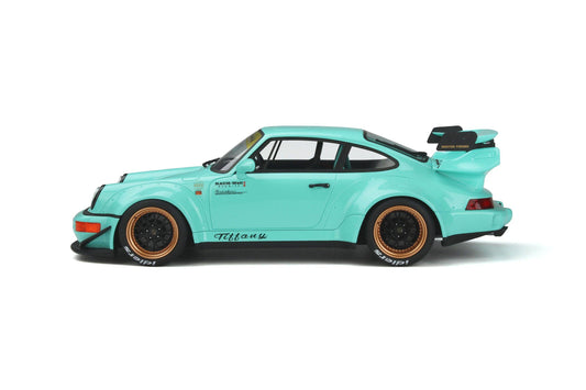 GT Spirit - RWB Porsche 911 (964) "Tiffany" (Tiffany Blue) 1:18 Scale Model Car - Model Cars Canada Inc.