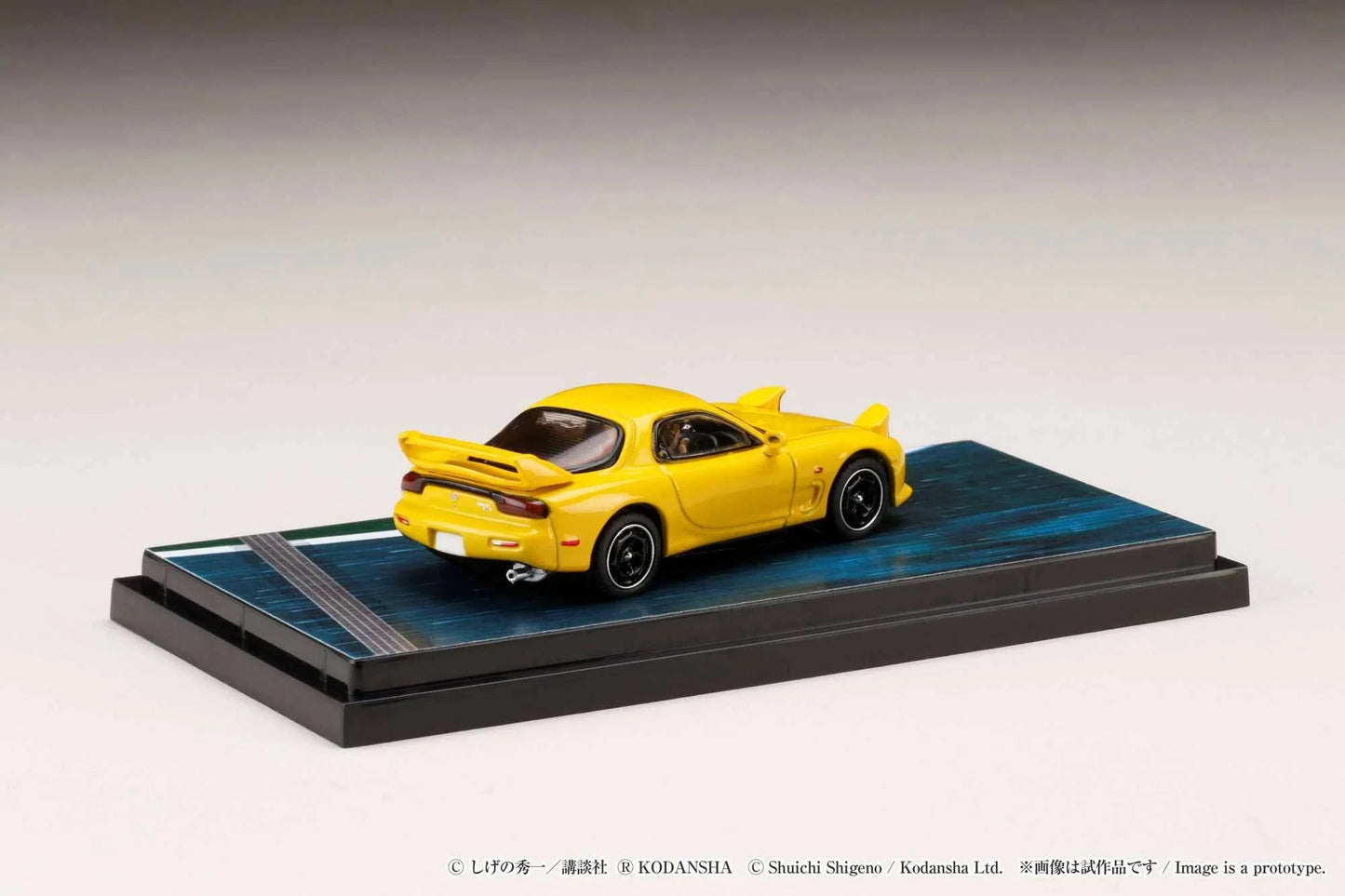 Hobby Japan - Mazda RX-7 FD3S "Keisuke Takahashi" (Initial D) 1:64 Scale Model Car - Model Cars Canada Inc.