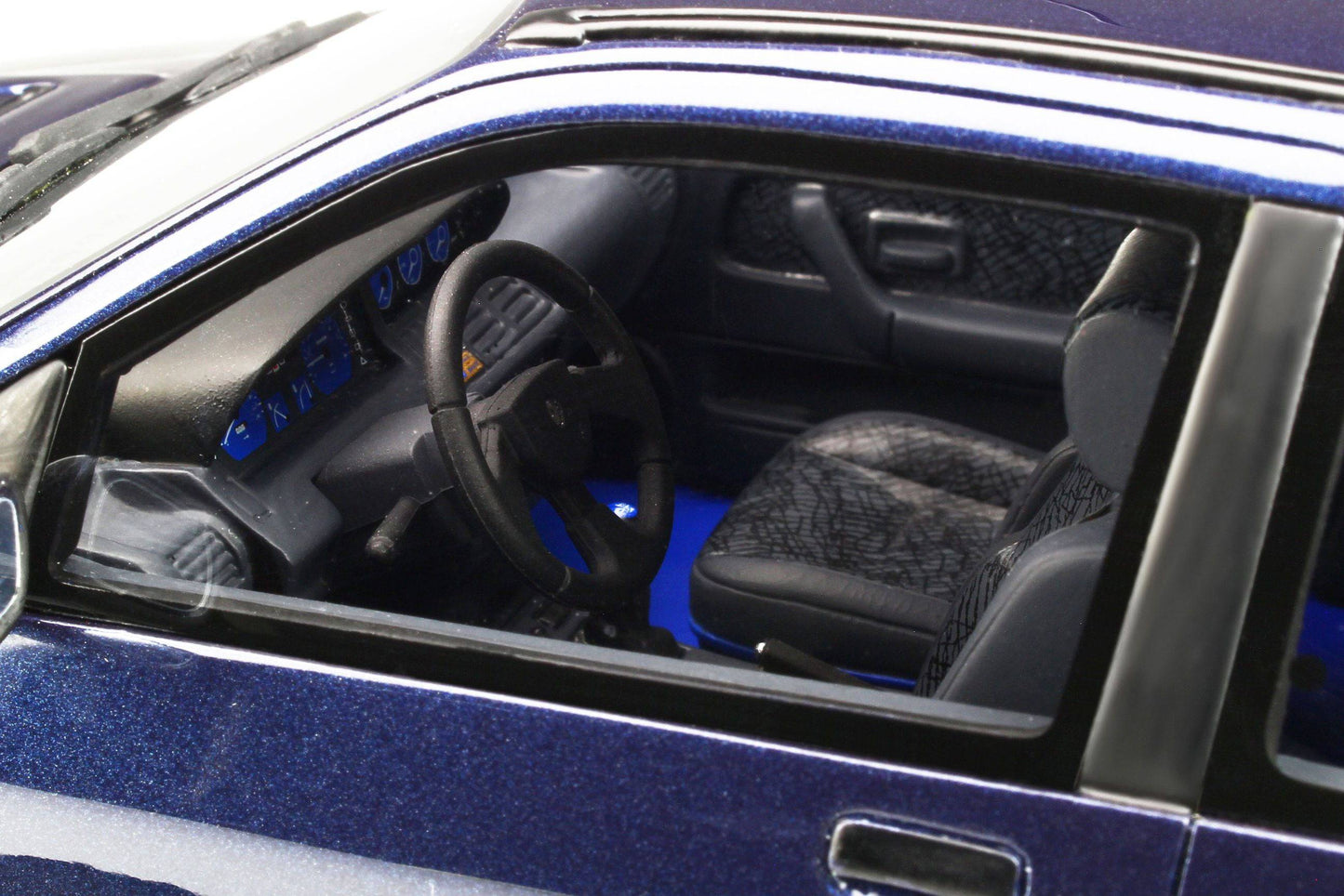 OttOmobile - Renault Clio Williams "OttOmobile 10th Anniversary Edition" (Blue) 1:18 Scale Model Car