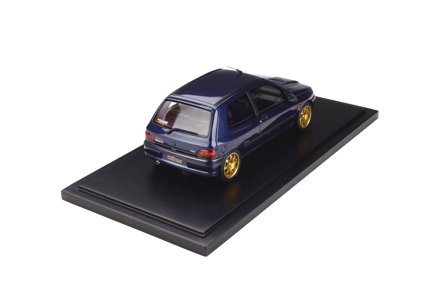 OttOmobile - Renault Clio Williams "OttOmobile 10th Anniversary Edition" (Blue) 1:18 Scale Model Car