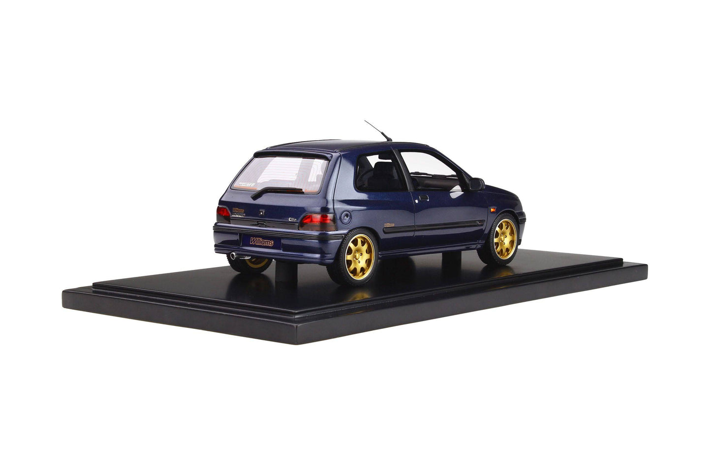 OttOmobile - Renault Clio Williams "OttOmobile 10th Anniversary Edition" (Blue) 1:18 Scale Model Car