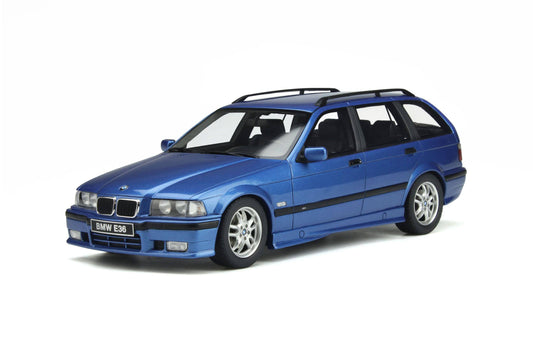 OttOmobile - BMW 328i (E36) Touring M Package (Estoril Blue) 1:18 Scale Model Car - Model Cars Canada Inc.