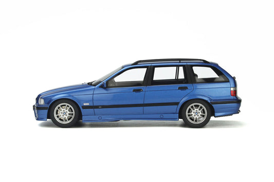 OttOmobile - BMW 328i (E36) Touring M Package (Estoril Blue) 1:18 Scale Model Car - Model Cars Canada Inc.