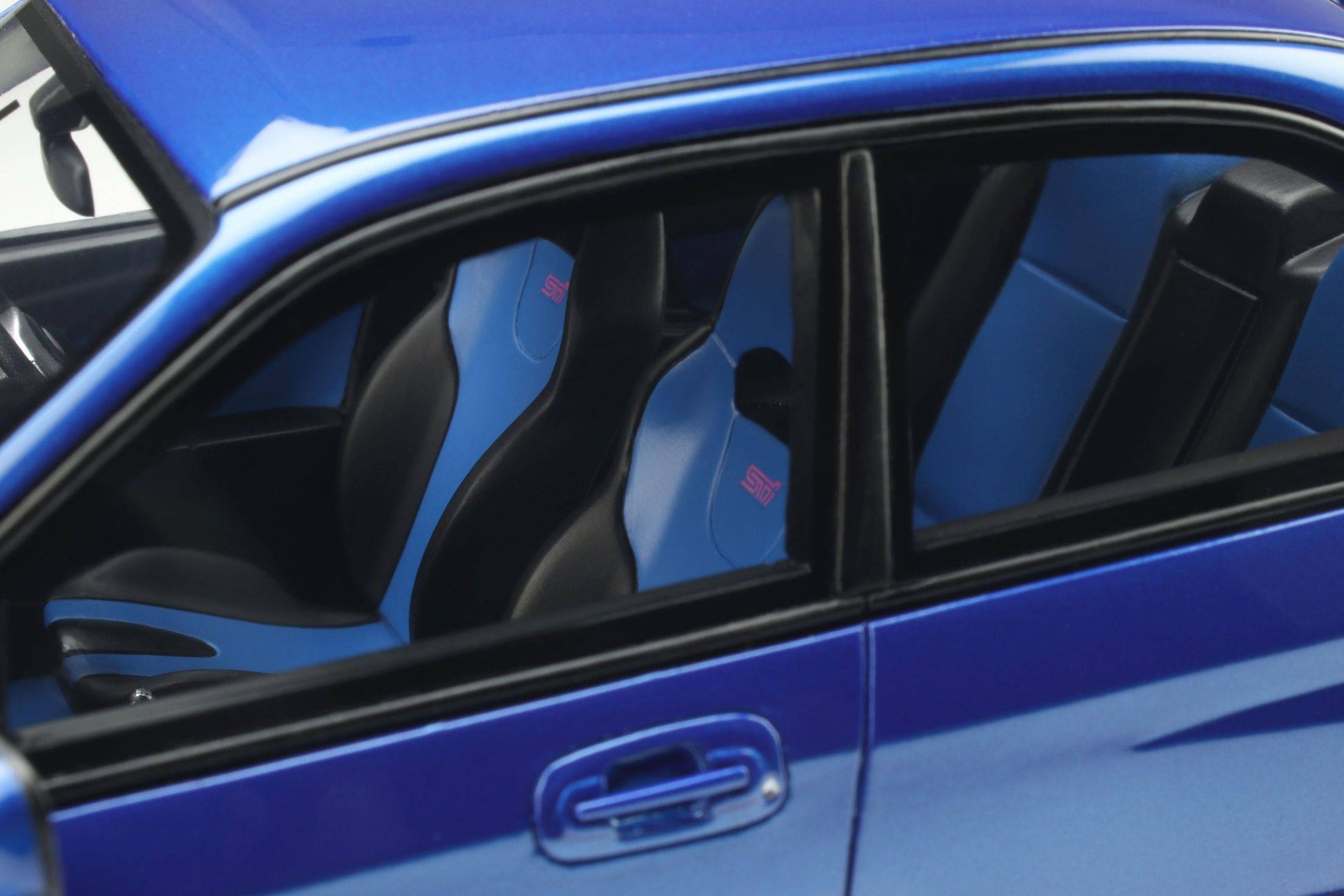 OttOmobile - Subaru Impreza WRX STi (Blobeye) (World Rally Blue) 1:18 Scale Model Car - Model Cars Canada Inc.