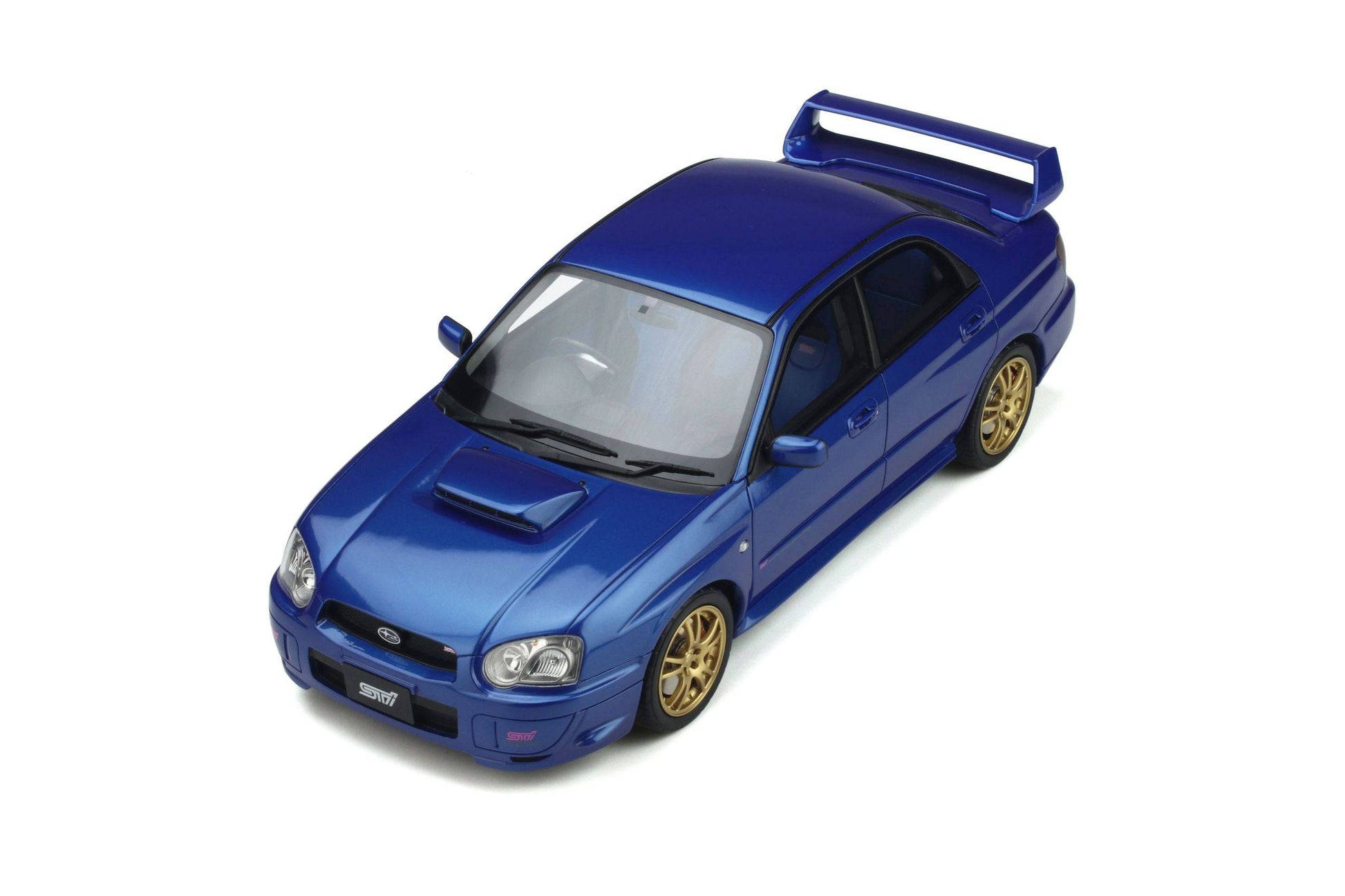 OttOmobile - Subaru Impreza WRX STi (Blobeye) (World Rally Blue) 1:18 Scale Model Car - Model Cars Canada Inc.