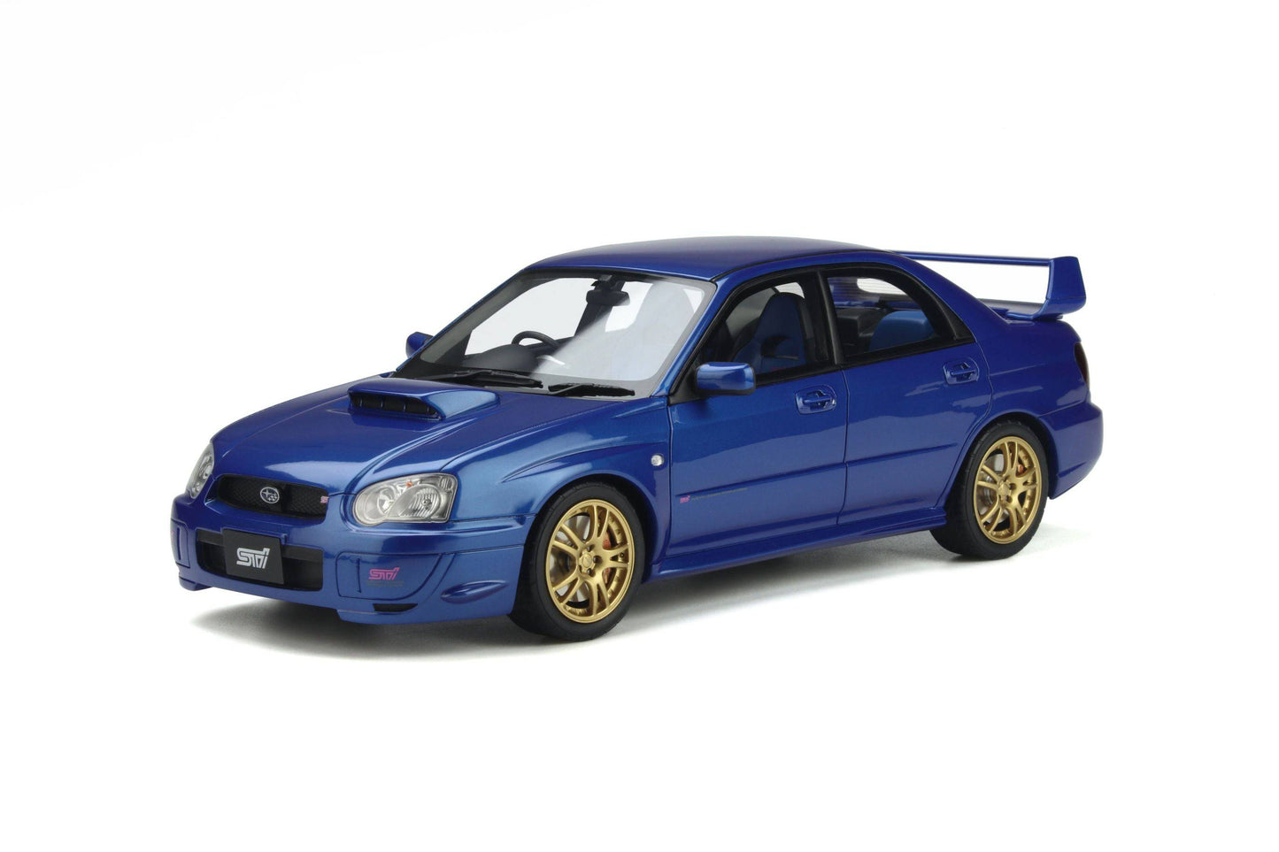 OttOmobile - Subaru Impreza WRX STi (Blobeye) (World Rally Blue) 1:18 Scale Model Car - Model Cars Canada Inc.