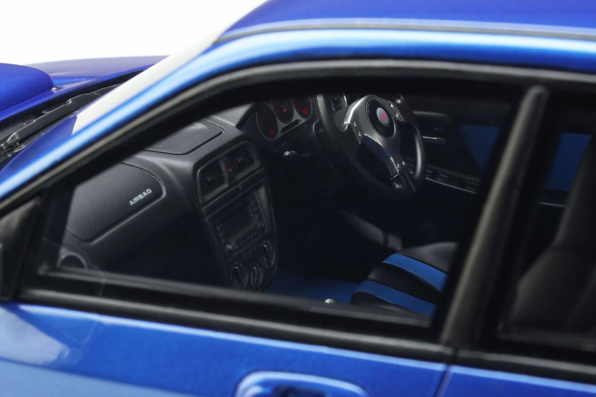 OttOmobile - Subaru Impreza WRX STi (Blobeye) (World Rally Blue) 1:18 Scale Model Car - Model Cars Canada Inc.