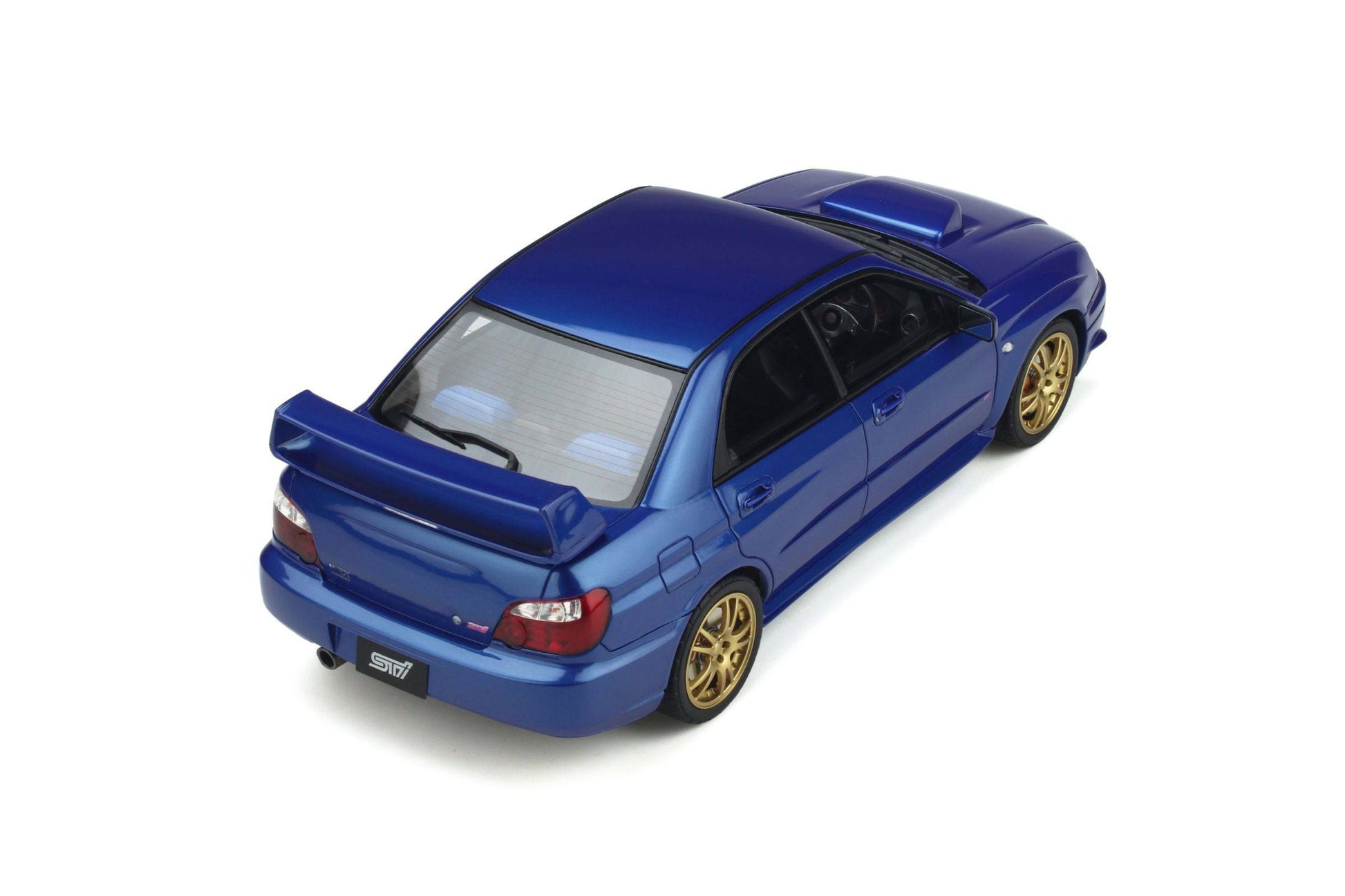 OttOmobile - Subaru Impreza WRX STi (Blobeye) (World Rally Blue) 1:18 Scale Model Car - Model Cars Canada Inc.