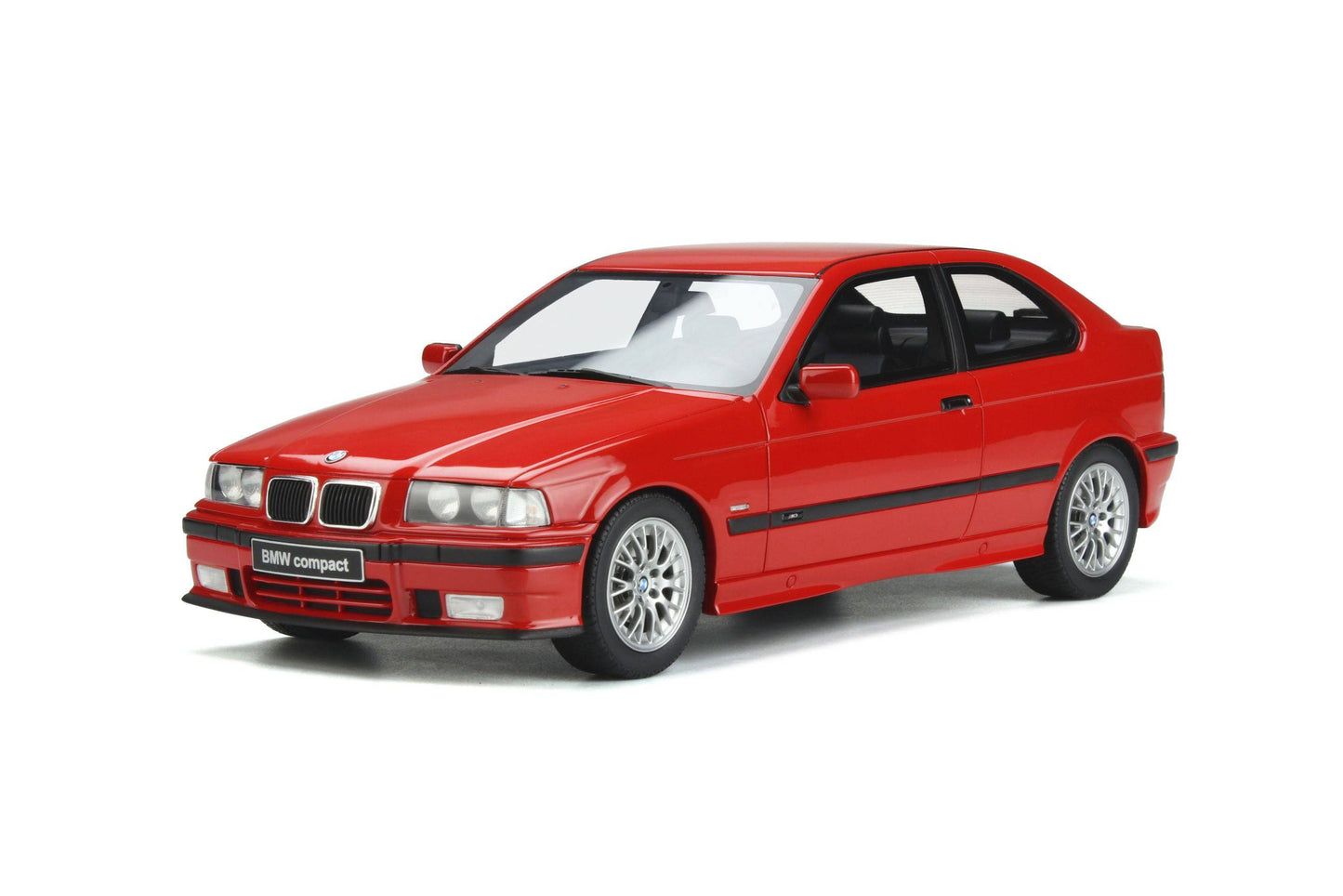 OttOmobile - BMW 318i (E36) Compact (Red) 1:18 Scale Model Car - Model Cars Canada Inc.