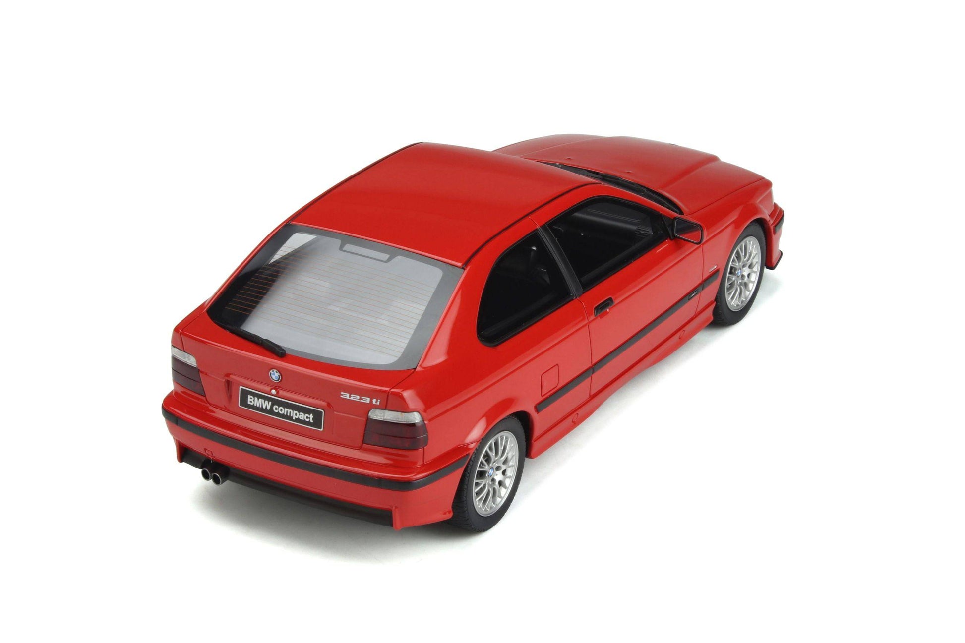 OttOmobile - BMW 318i (E36) Compact (Red) 1:18 Scale Model Car - Model Cars Canada Inc.