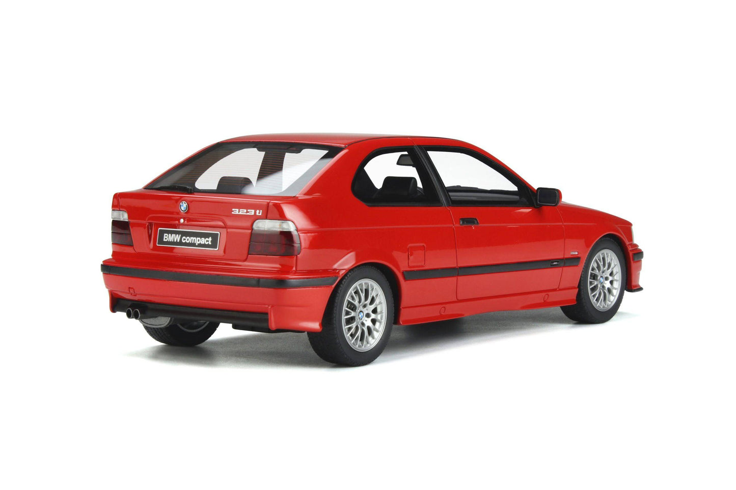 OttOmobile - BMW 318i (E36) Compact (Red) 1:18 Scale Model Car - Model Cars Canada Inc.