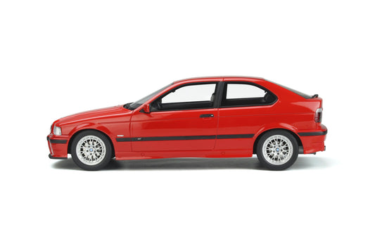 OttOmobile - BMW 318i (E36) Compact (Red) 1:18 Scale Model Car