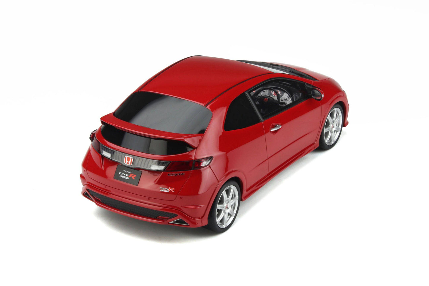 OttOmobile - Honda Civic Type R (FN2) (Euro Red) 1:18 Scale Model Car