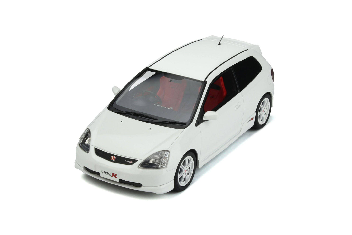 OttOmobile - Honda Civic Type R (EP3) (Championship White) 1:18 Scale Model Car - Model Cars Canada Inc.