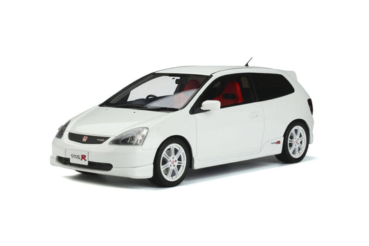 OttOmobile - Honda Civic Type R (EP3) (Championship White) 1:18 Scale Model Car - Model Cars Canada Inc.