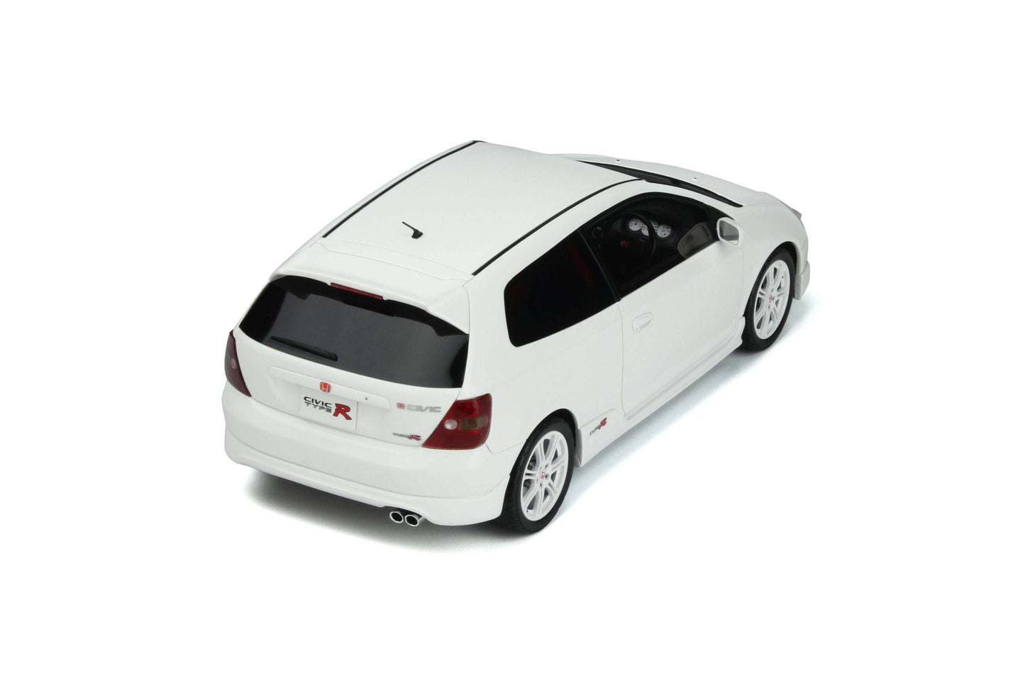 OttOmobile - Honda Civic Type R (EP3) (Championship White) 1:18 Scale Model Car - Model Cars Canada Inc.