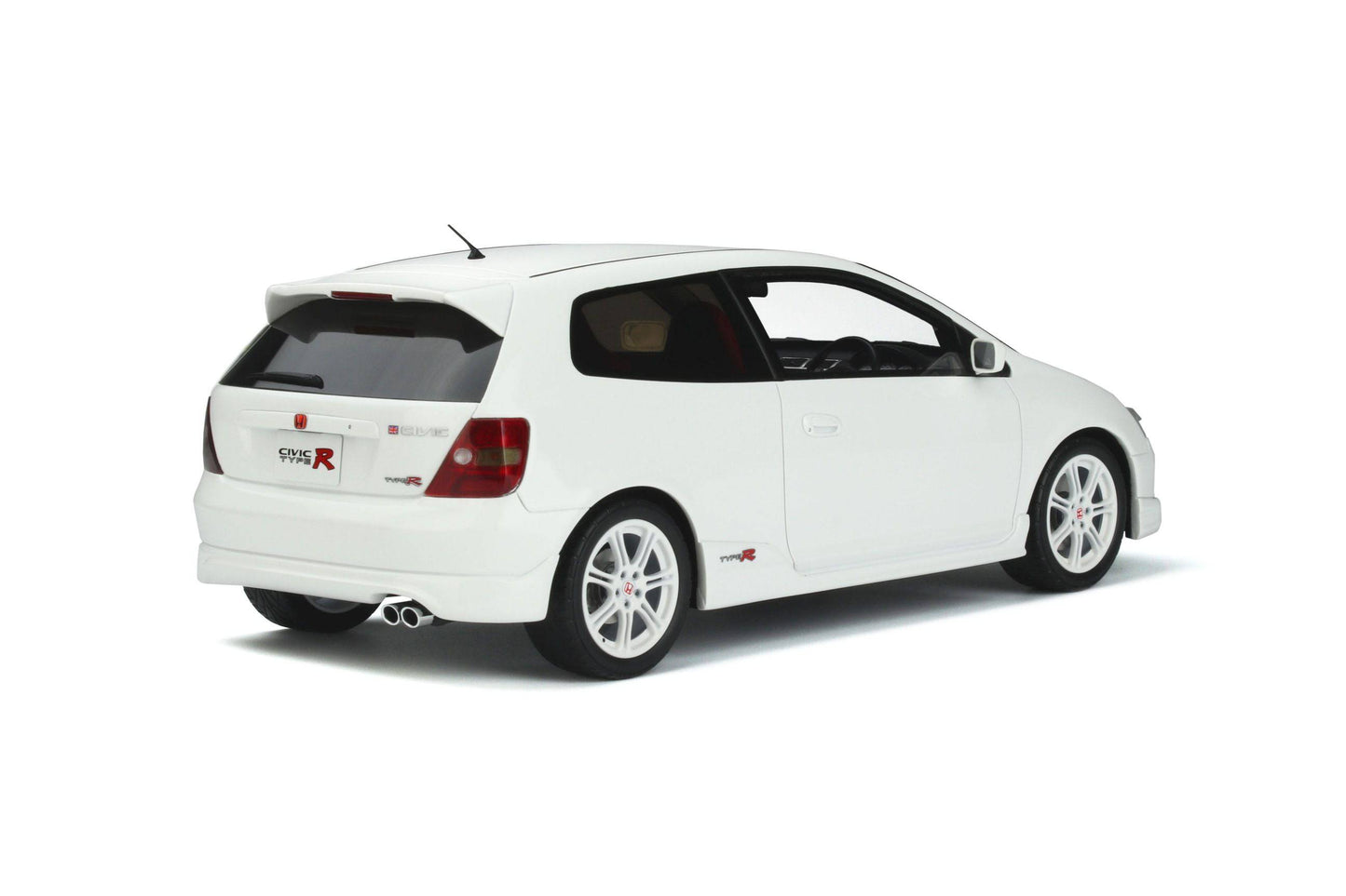 OttOmobile - Honda Civic Type R (EP3) (Championship White) 1:18 Scale Model Car - Model Cars Canada Inc.