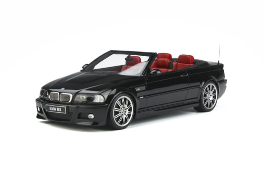 OttOmobile - BMW M3 Convertible (E46) (Jet Black) 1:18 Scale Model Car - Model Cars Canada Inc.