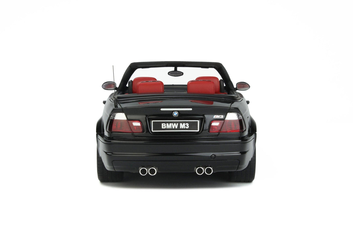OttOmobile - BMW M3 Convertible (E46) (Jet Black) 1:18 Scale Model Car - Model Cars Canada Inc.