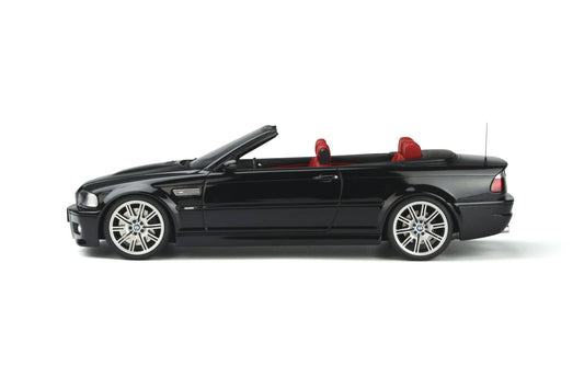 OttOmobile - BMW M3 Convertible (E46) (Jet Black) 1:18 Scale Model Car - Model Cars Canada Inc.