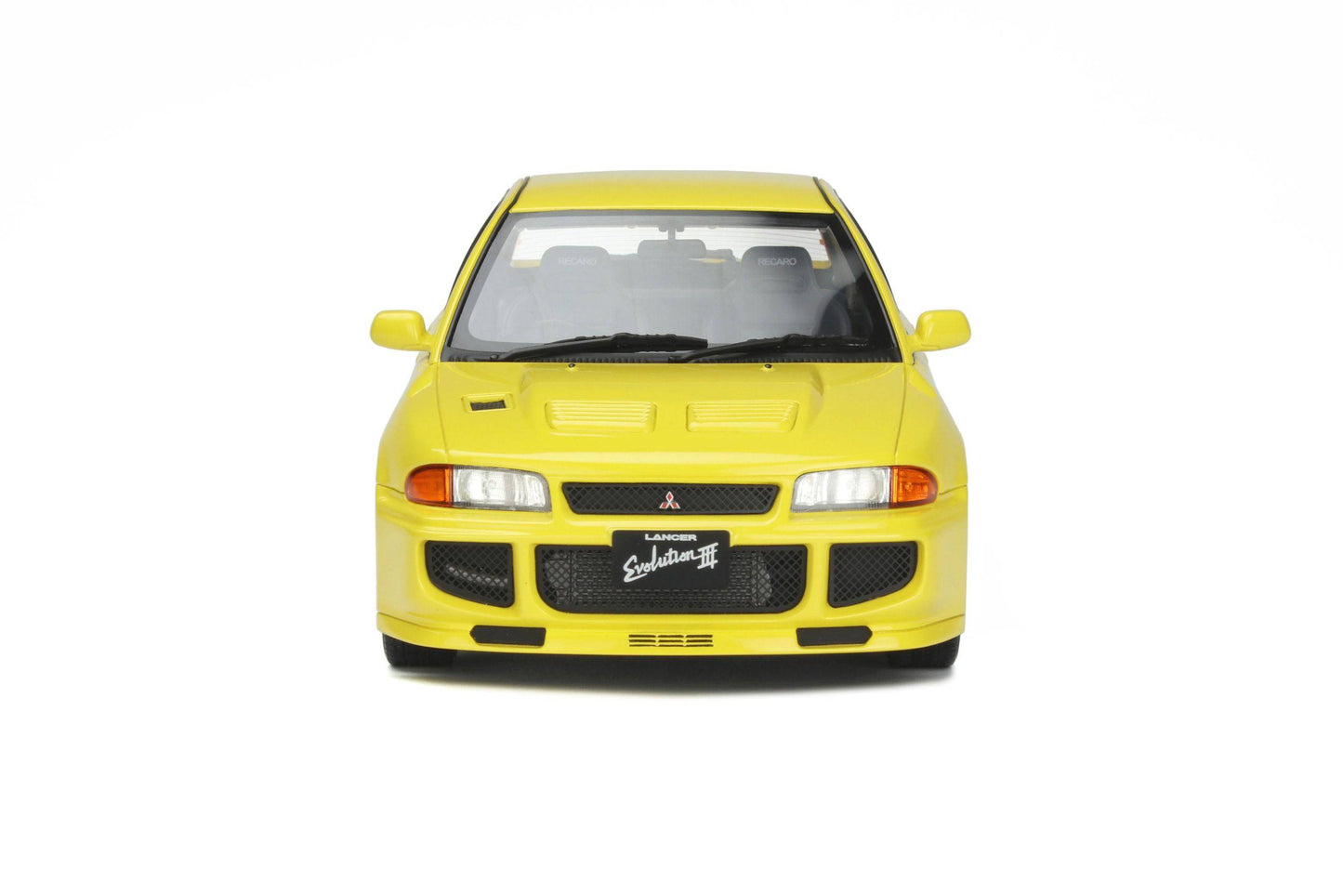 OttOmobile - Mitsubishi Lancer Evo III (Yellow) 1:18 Scale Model Car - Model Cars Canada Inc.