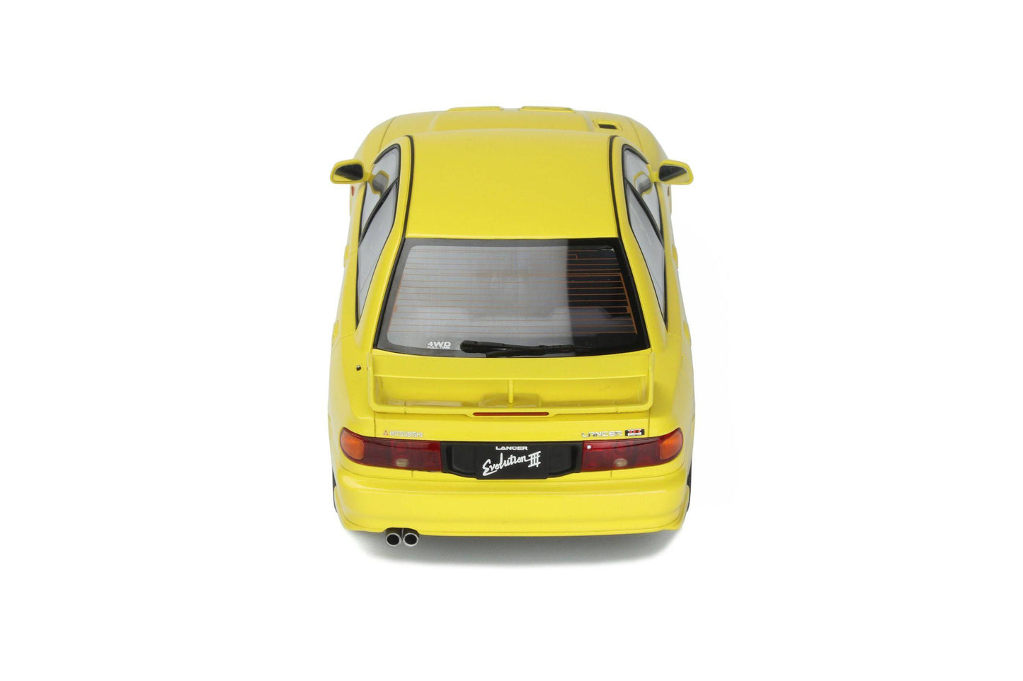 OttOmobile - Mitsubishi Lancer Evo III (Yellow) 1:18 Scale Model Car - Model Cars Canada Inc.