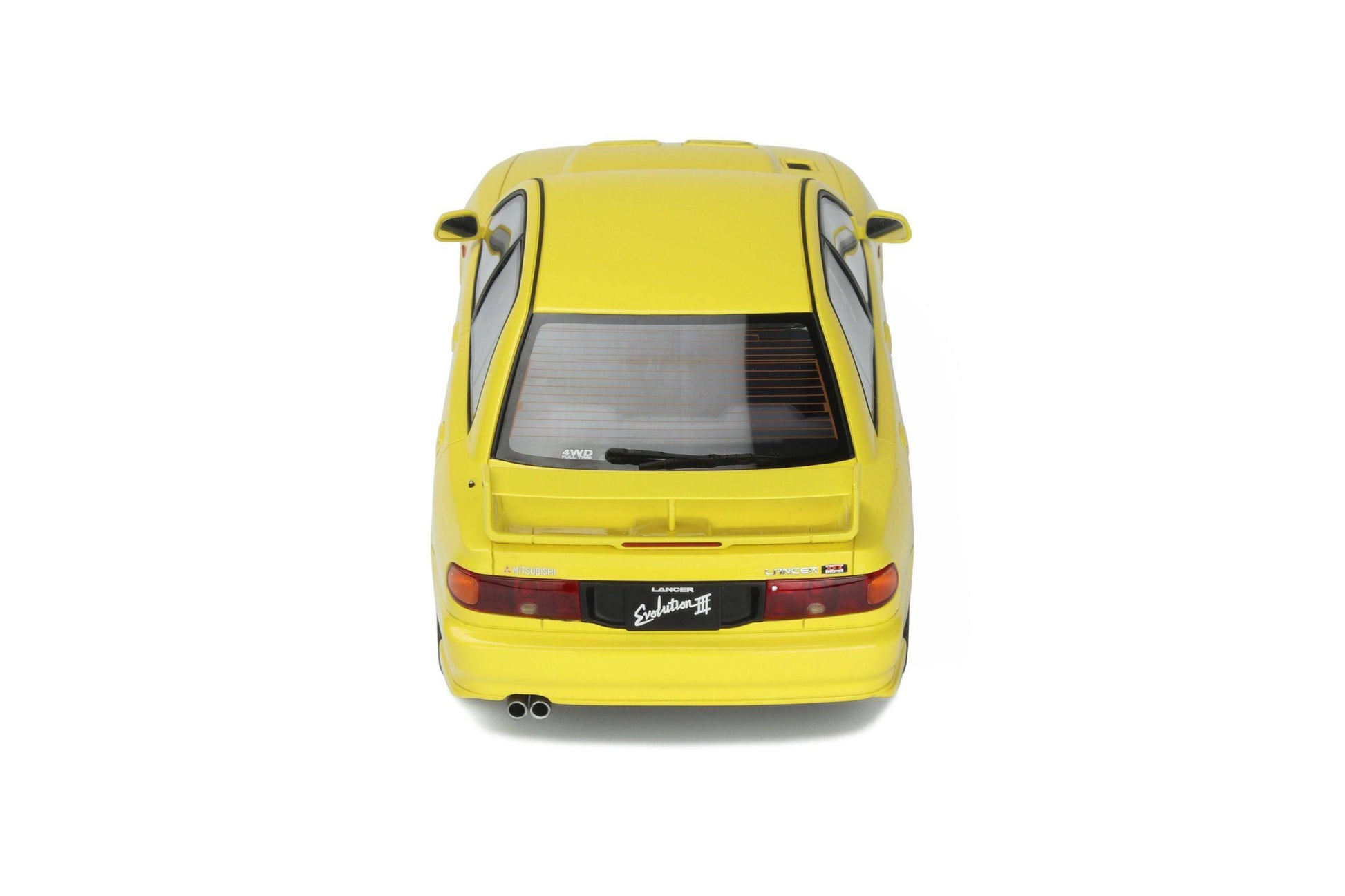 OttOmobile - Mitsubishi Lancer Evo III (Yellow) 1:18 Scale Model Car - Model Cars Canada Inc.