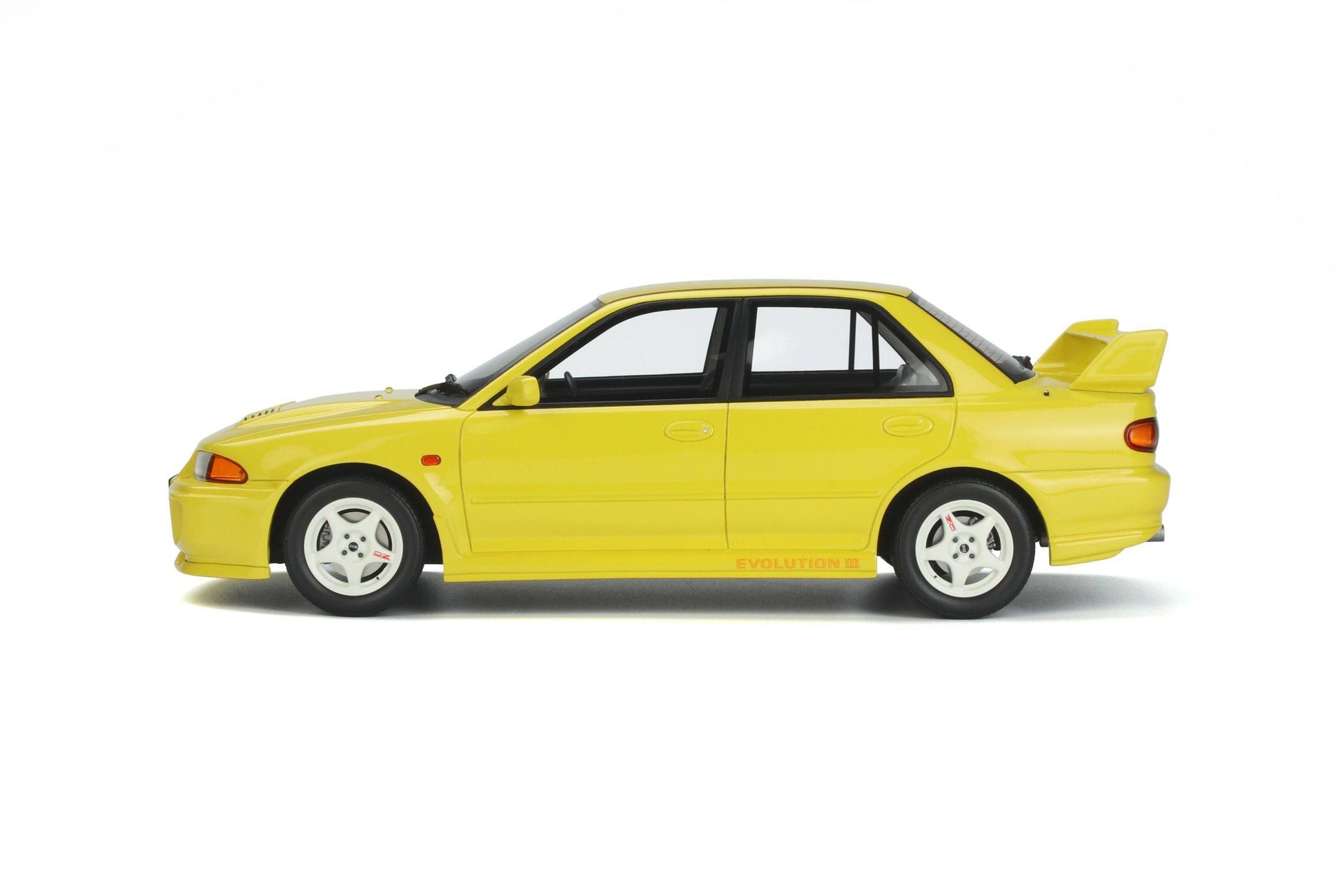 OttOmobile - Mitsubishi Lancer Evo III (Yellow) 1:18 Scale Model Car - Model Cars Canada Inc.
