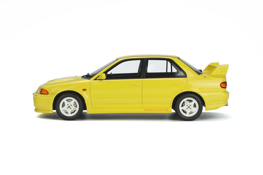 OttOmobile - Mitsubishi Lancer Evo III (Yellow) 1:18 Scale Model Car - Model Cars Canada Inc.