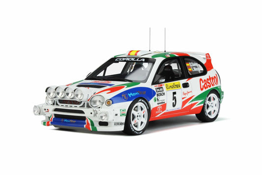 OttOmobile - Toyota Corolla WRC RMC (Castrol) 1:18 Scale Model Car - Model Cars Canada Inc.