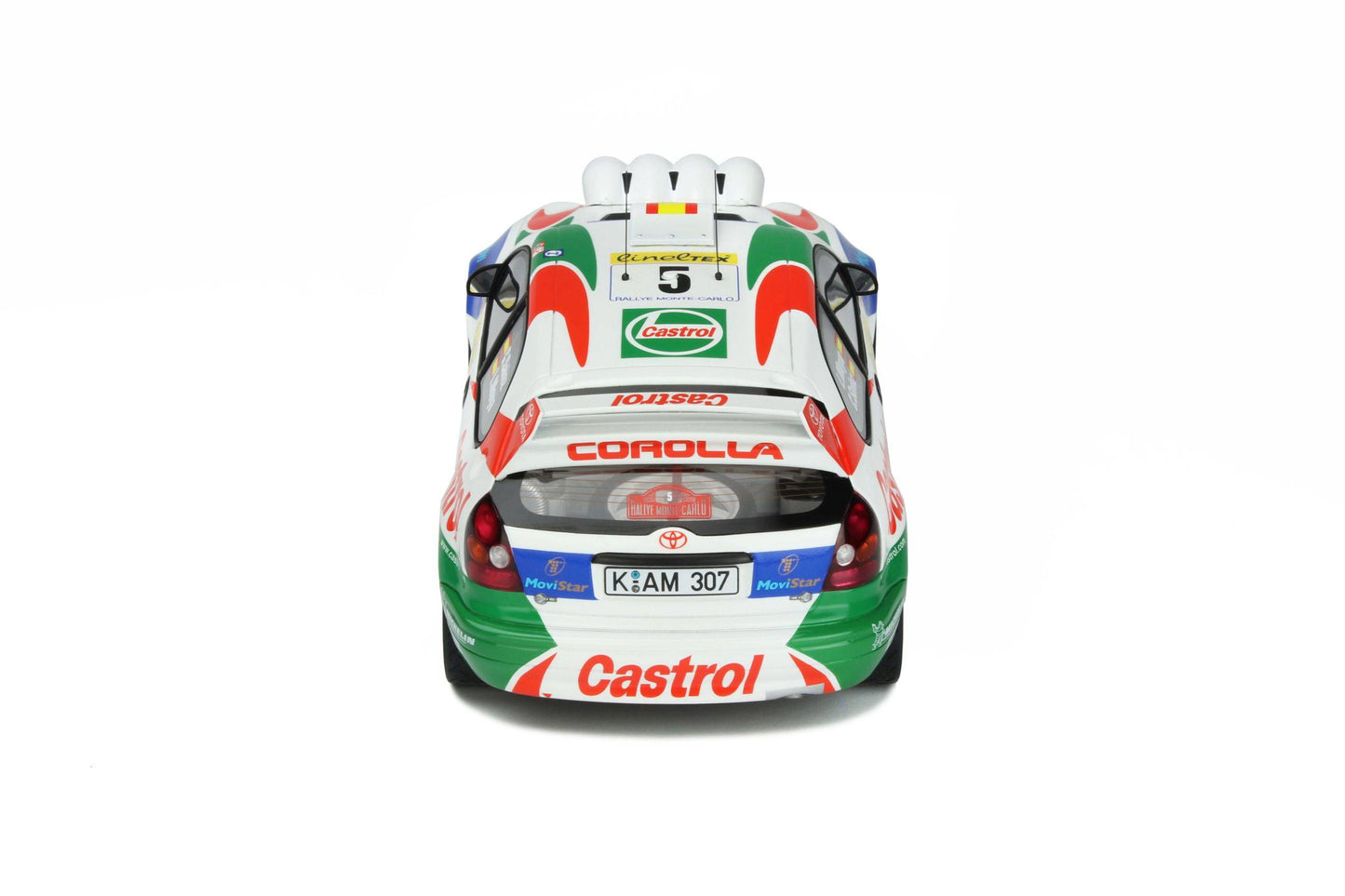 OttOmobile - Toyota Corolla WRC RMC (Castrol) 1:18 Scale Model Car