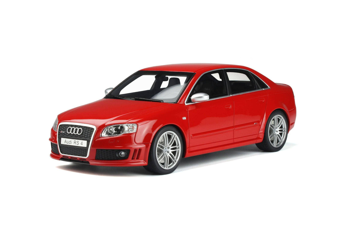 OttOmobile - Audi RS4 Sedan (B7) (Misano Red) 1:18 Scale Model Car - Model Cars Canada Inc.