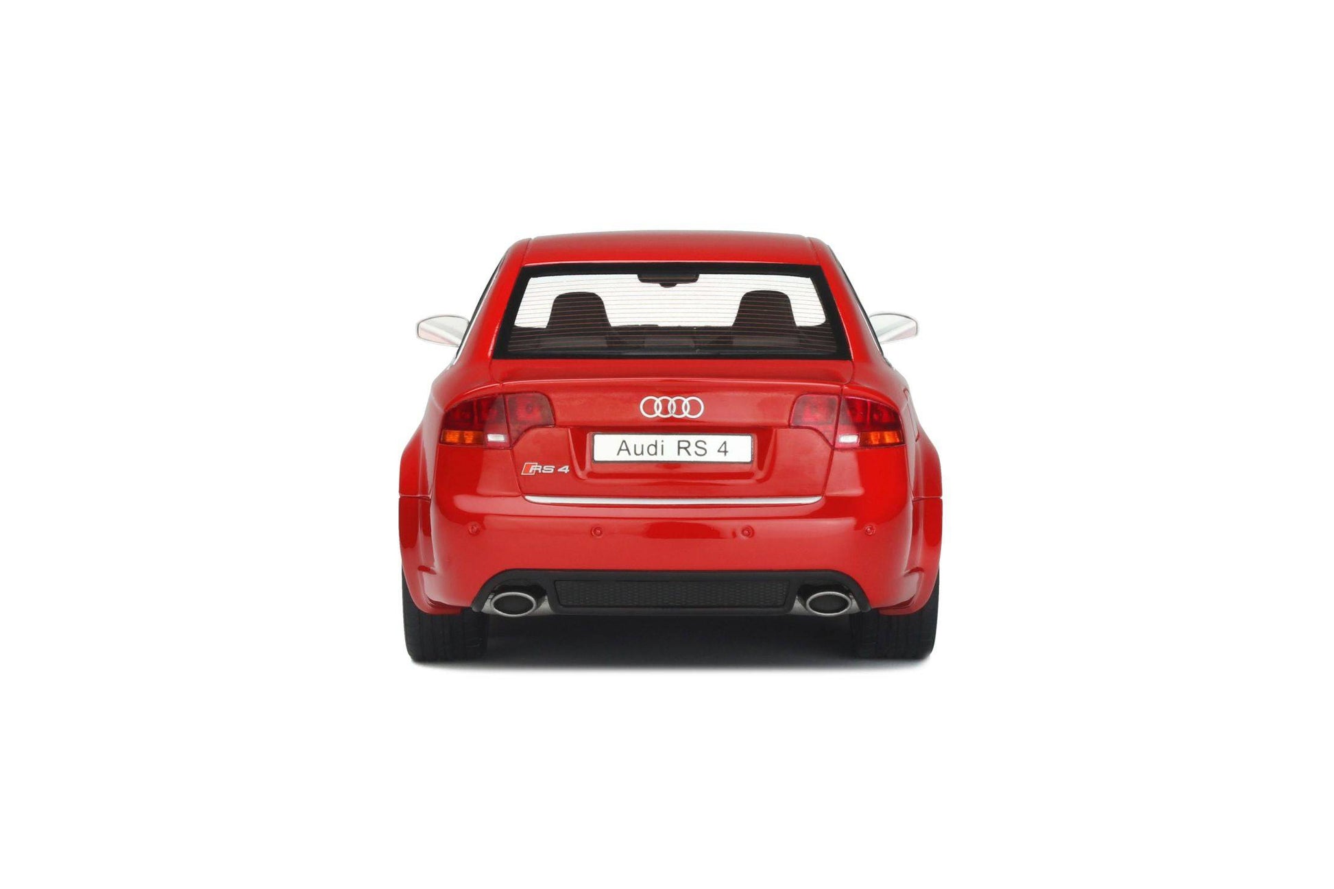 OttOmobile - Audi RS4 Sedan (B7) (Misano Red) 1:18 Scale Model Car - Model Cars Canada Inc.