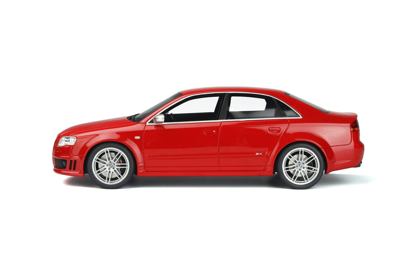 OttOmobile - Audi RS4 Sedan (B7) (Misano Red) 1:18 Scale Model Car - Model Cars Canada Inc.