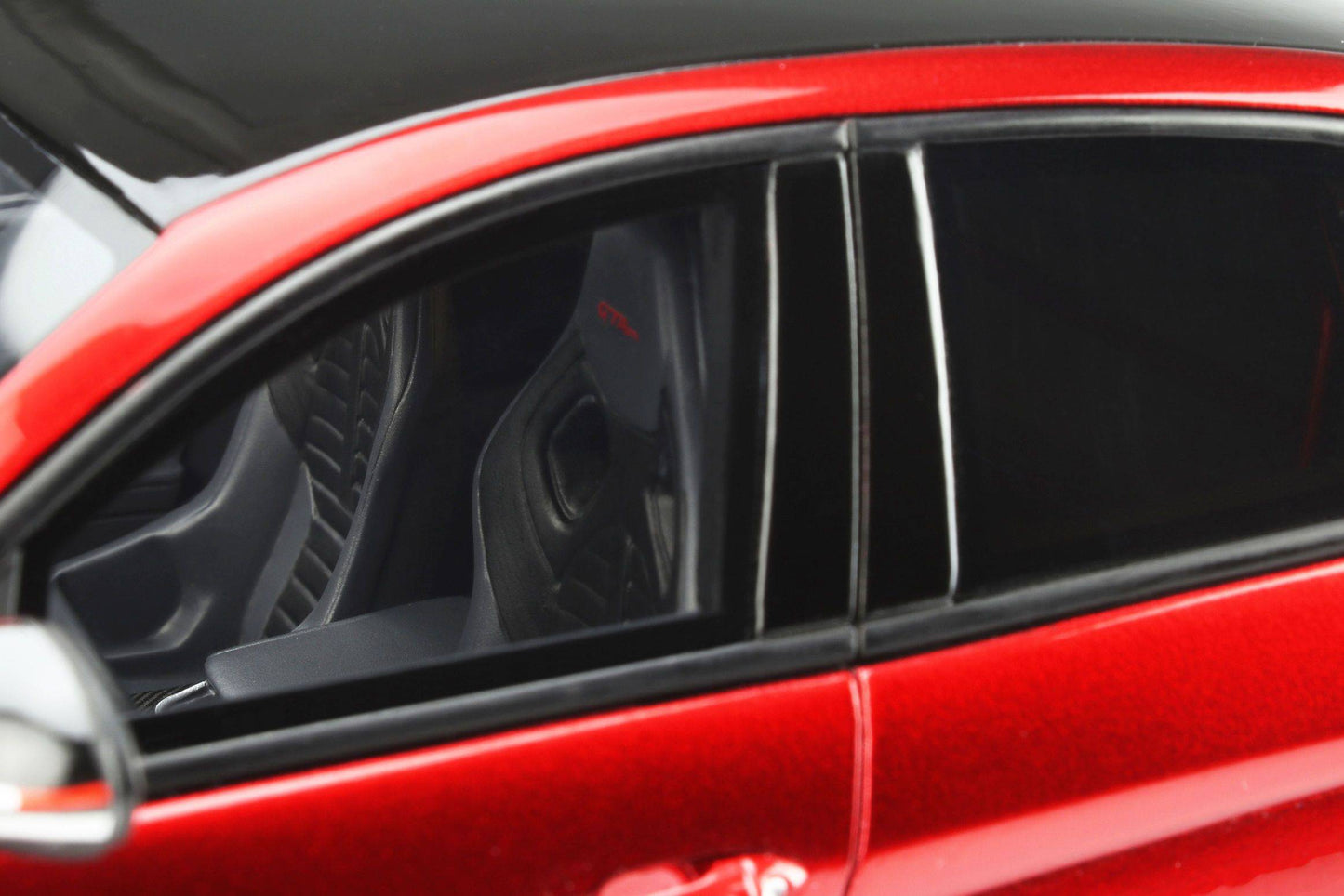 OttOmobile - Alfa Romeo Giulia GTAm (GTA Red) 1:18 Scale Model Car - Model Cars Canada Inc.