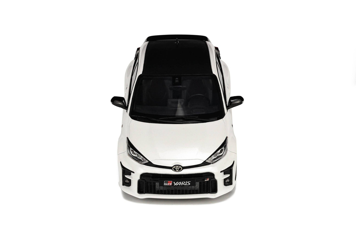 OttOmobile - Toyota GR Yaris (Platinum White Pearl) 1:18 Scale Model Car