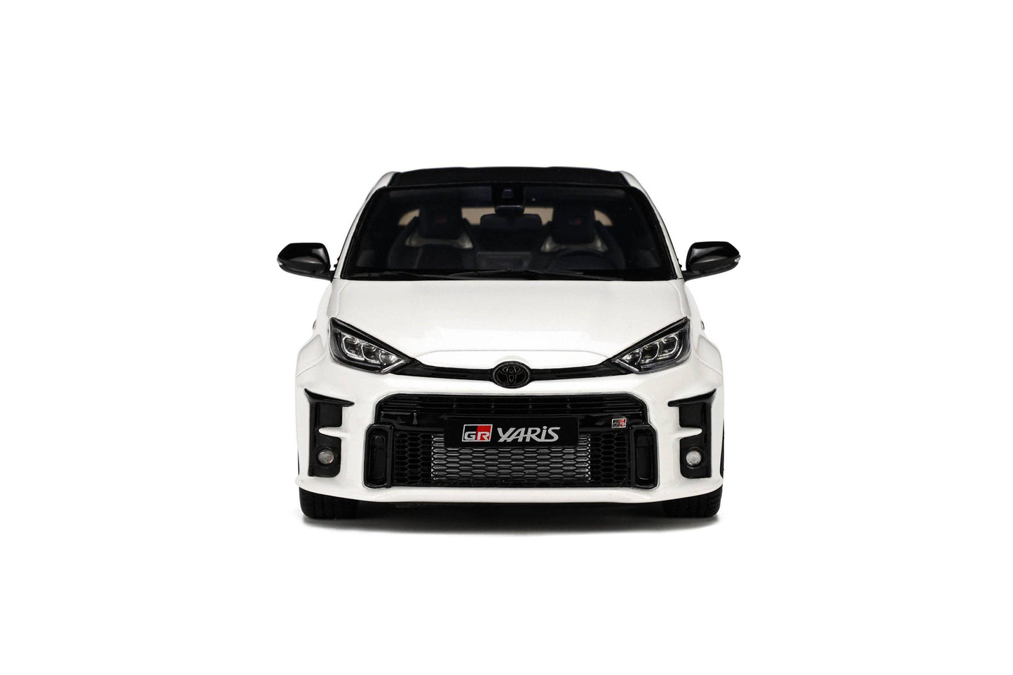 OttOmobile - Toyota GR Yaris (Platinum White Pearl) 1:18 Scale Model Car - Model Cars Canada Inc.