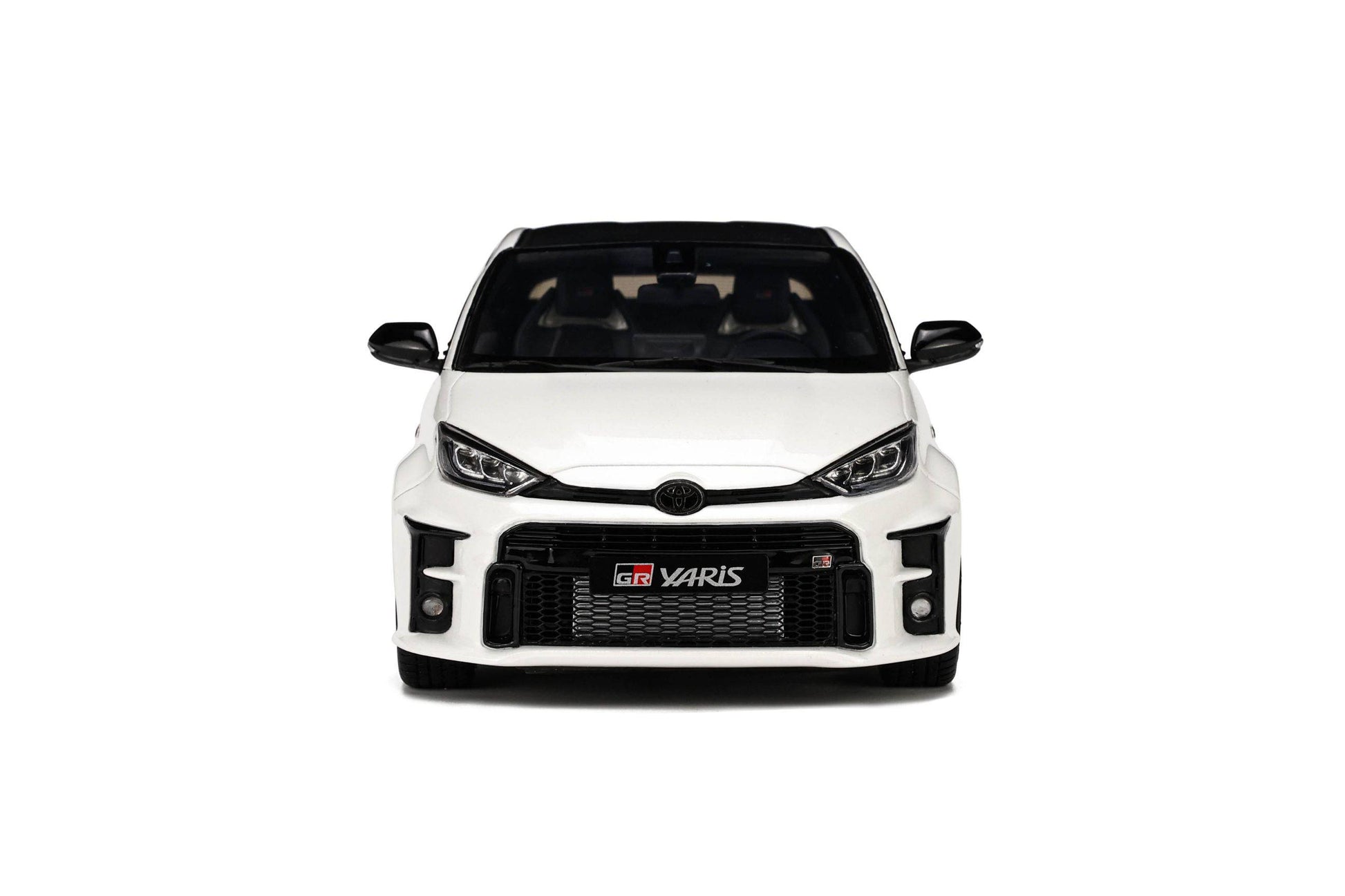 OttOmobile - Toyota GR Yaris (Platinum White Pearl) 1:18 Scale Model Car - Model Cars Canada Inc.