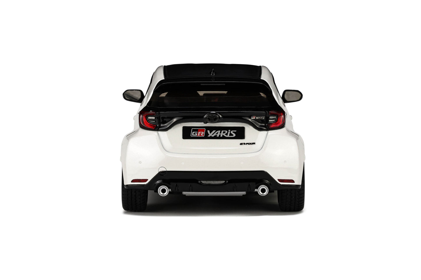OttOmobile - Toyota GR Yaris (Platinum White Pearl) 1:18 Scale Model Car