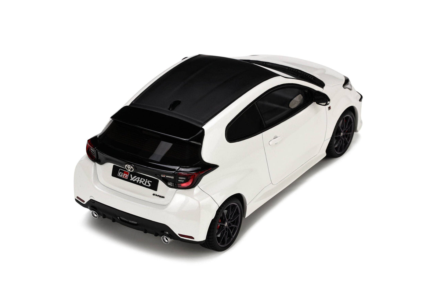OttOmobile - Toyota GR Yaris (Platinum White Pearl) 1:18 Scale Model Car - Model Cars Canada Inc.