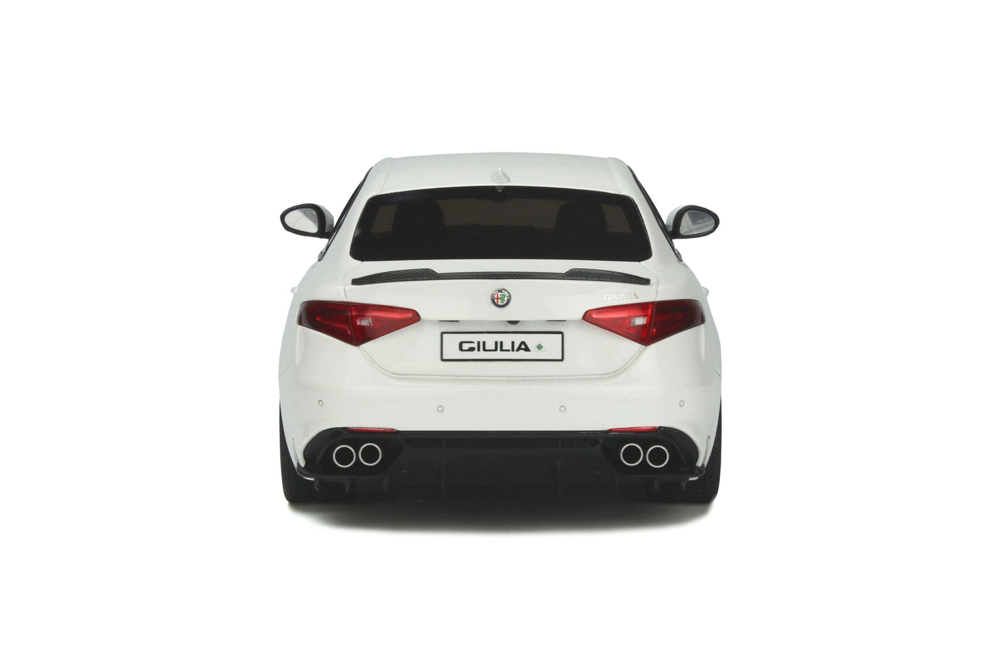 OttOmobile - Alfa Romeo Giulia Quadrifoglio (2019) (White) 1:18 Scale Model Car - Model Cars Canada Inc.