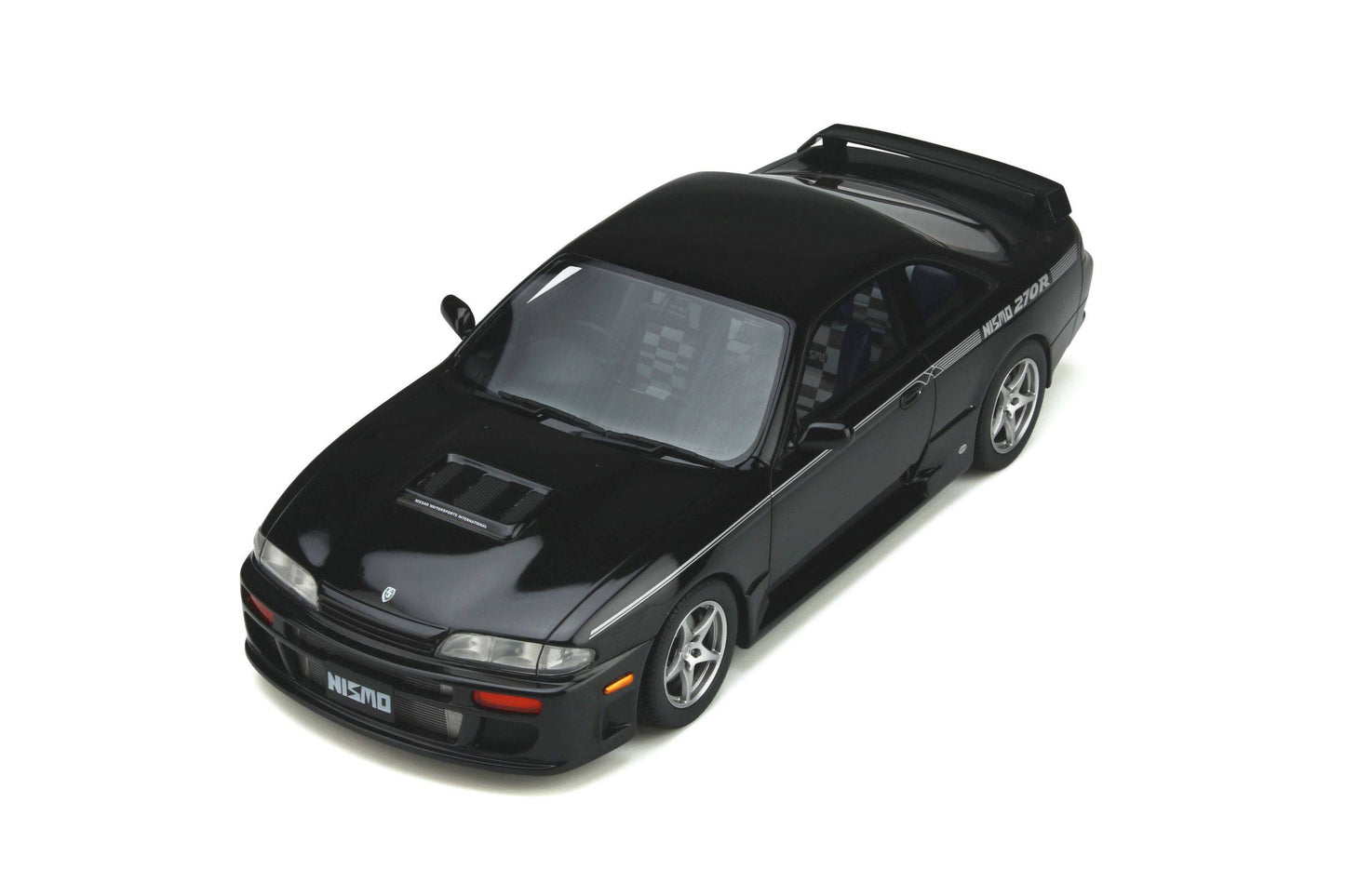 OttOmobile - Nissan Silvia (S14) Nismo 270R (1994) (Black) 1:18 Scale Model Car