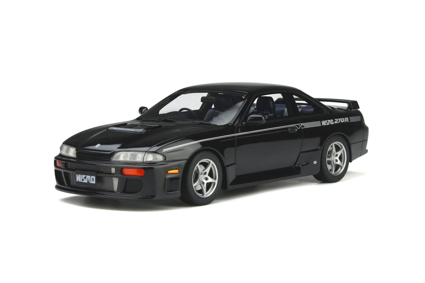 OttOmobile - Nissan Silvia (S14) Nismo 270R (1994) (Black) 1:18 Scale Model Car - Model Cars Canada Inc.