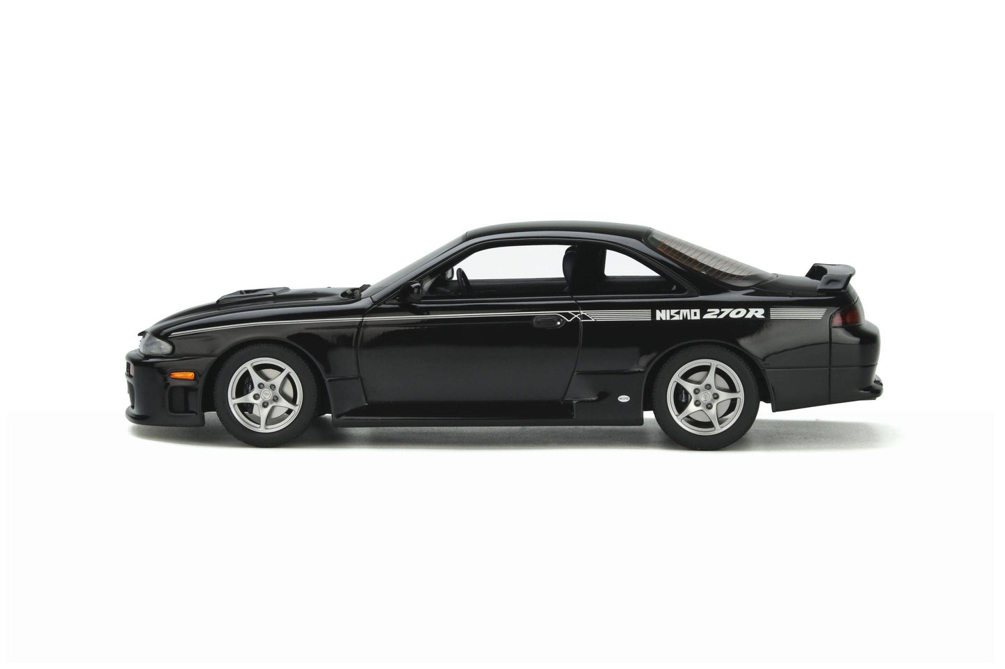 OttOmobile - Nissan Silvia (S14) Nismo 270R (1994) (Black) 1:18 Scale Model Car