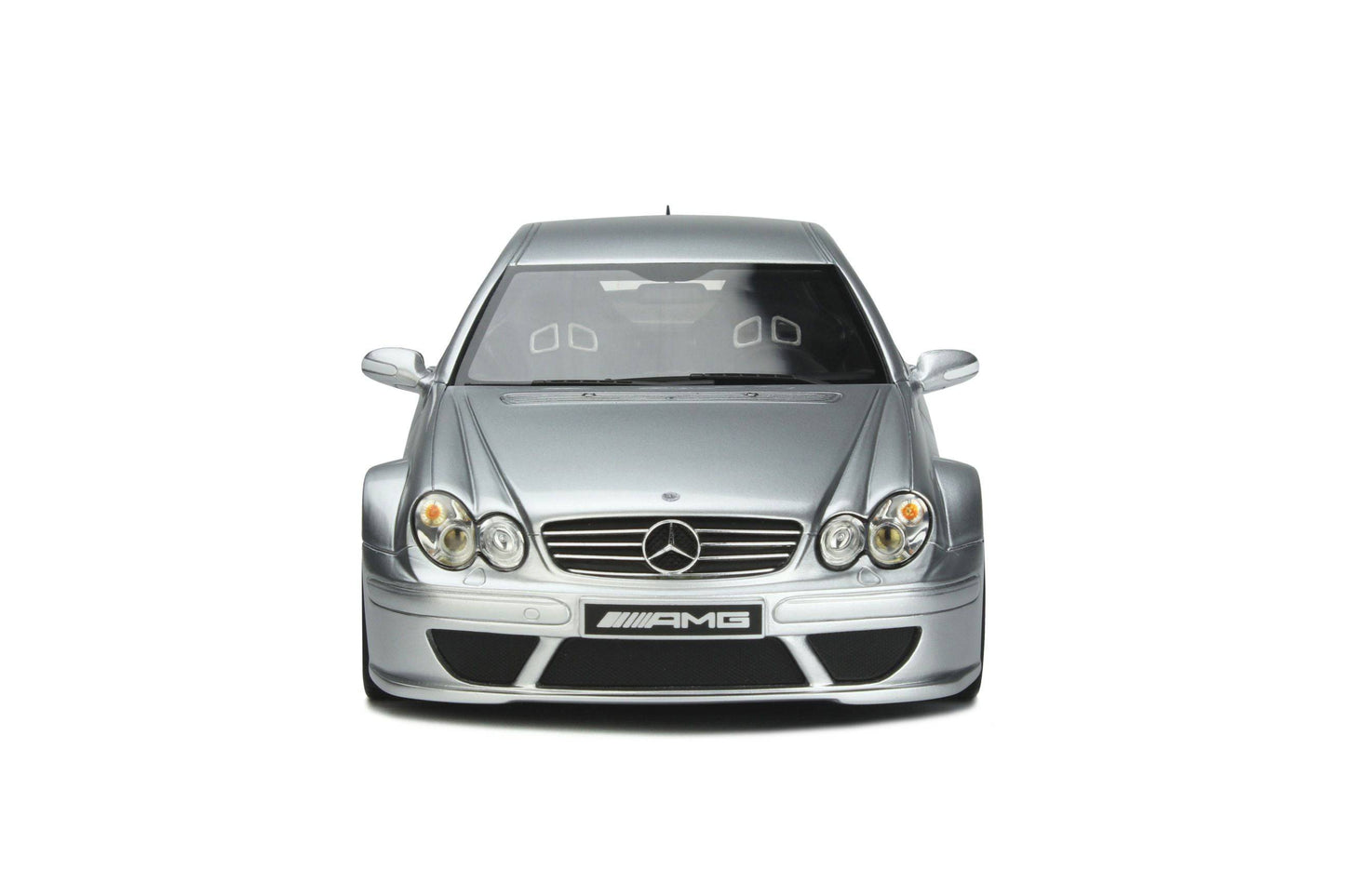 OttOmobile - Mercedes-Benz CLK DTM AMG Coupe (C209) (Brilliant Silver Metallic) 1:18 Scale Model Car - Model Cars Canada Inc.
