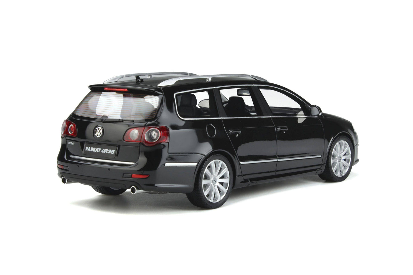 OttOmobile - Volkswagen Passat R36 Variant (B6) (Deep Black Metallic) 1:18 Scale Model Car - Model Cars Canada Inc.