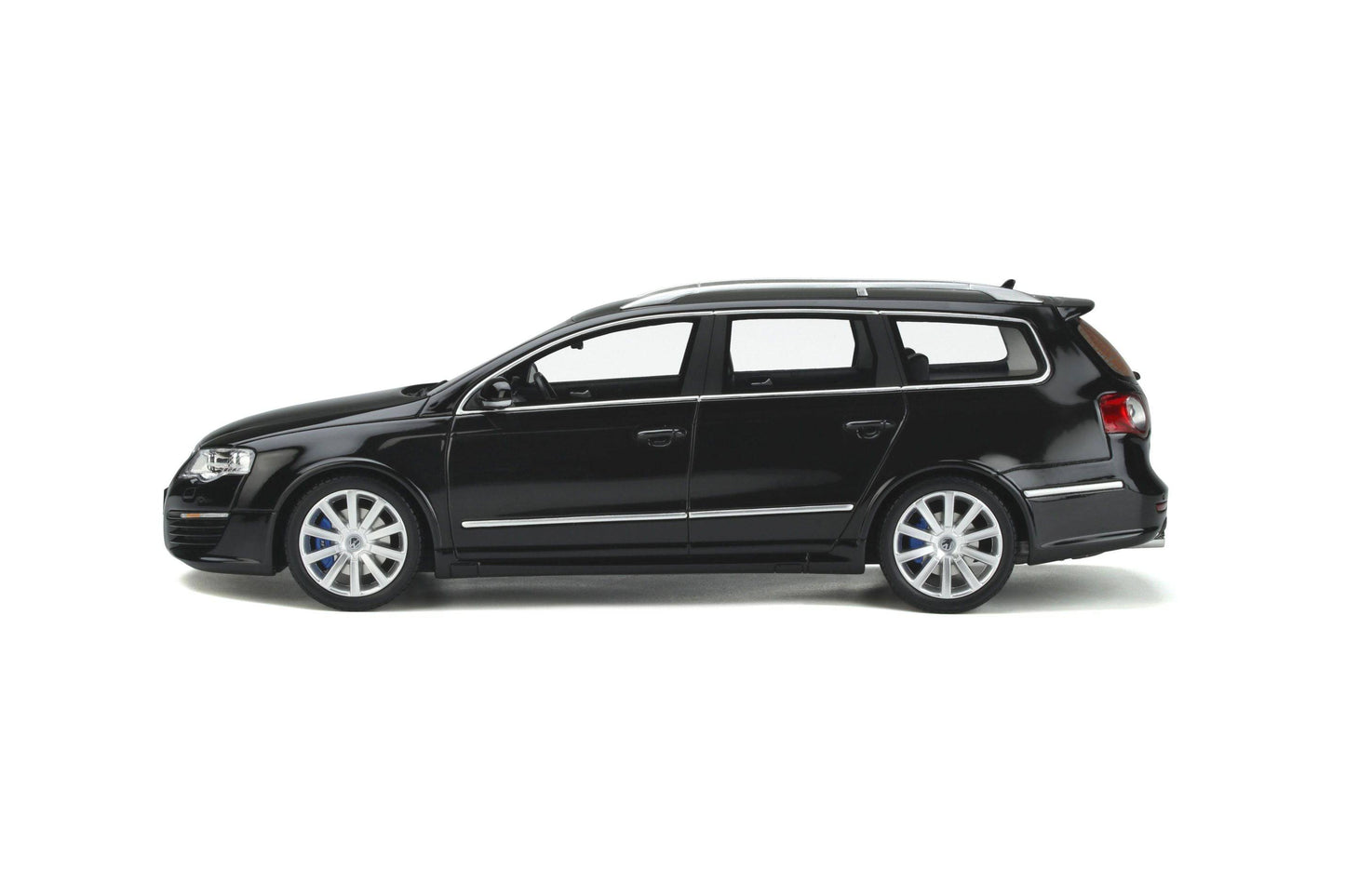 OttOmobile - Volkswagen Passat R36 Variant (B6) (Deep Black Metallic) 1:18 Scale Model Car - Model Cars Canada Inc.