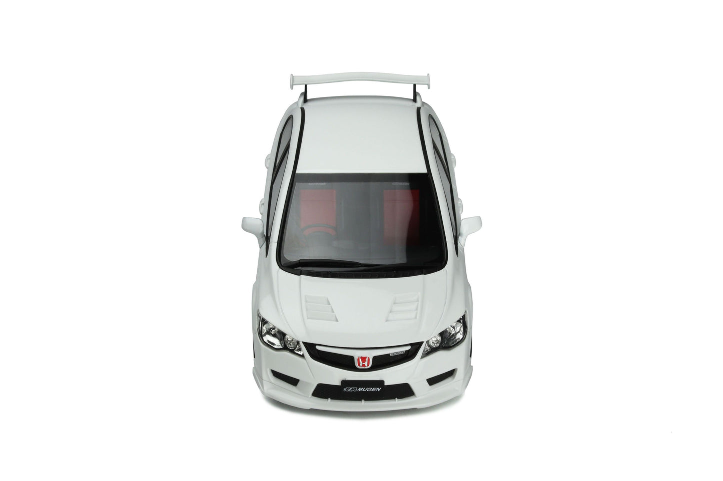 OttOmobile - Mugen Honda Civic Type R (FD2) (Mugen White) 1:18 Scale Model Car