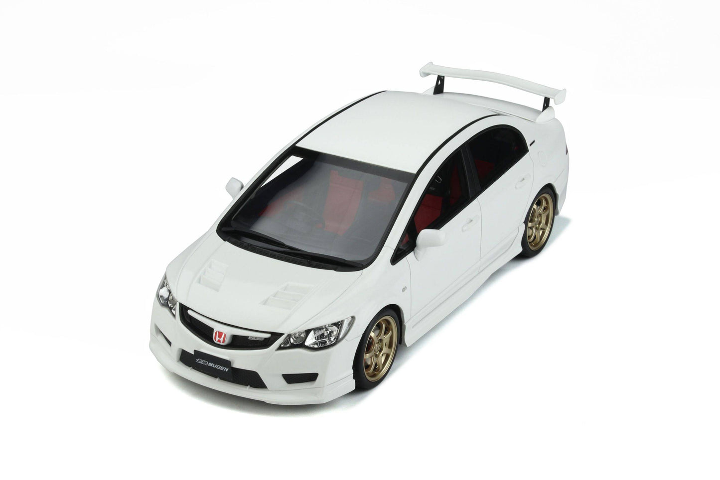 OttOmobile - Mugen Honda Civic Type R (FD2) (Mugen White) 1:18 Scale Model Car - Model Cars Canada Inc.