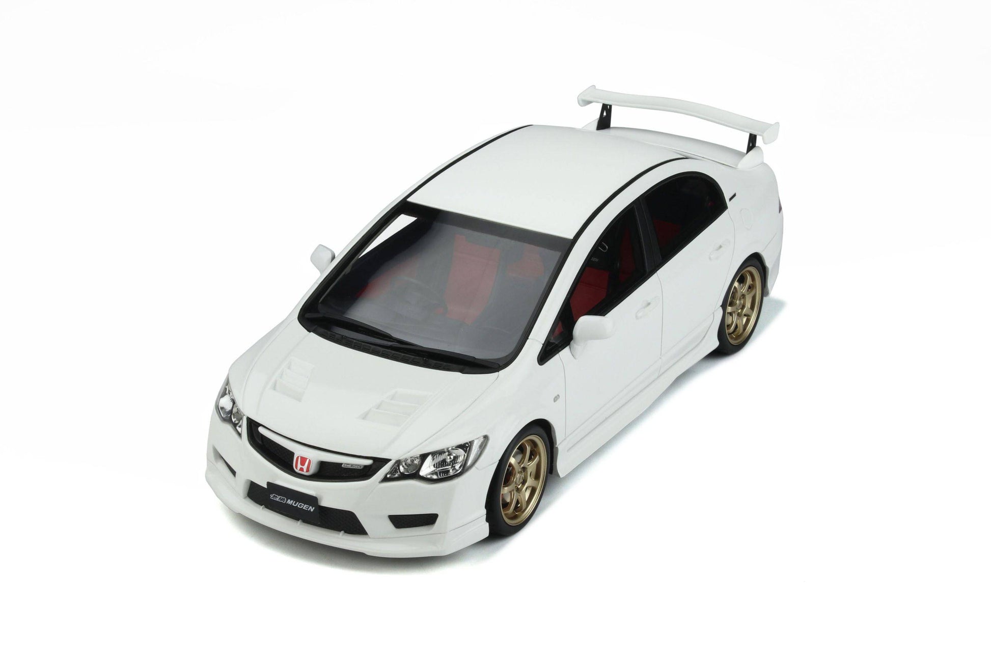 OttOmobile - Mugen Honda Civic Type R (FD2) (Mugen White) 1:18 Scale Model Car - Model Cars Canada Inc.